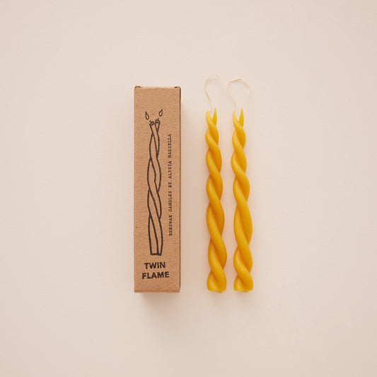 Twin Candles - set of 2