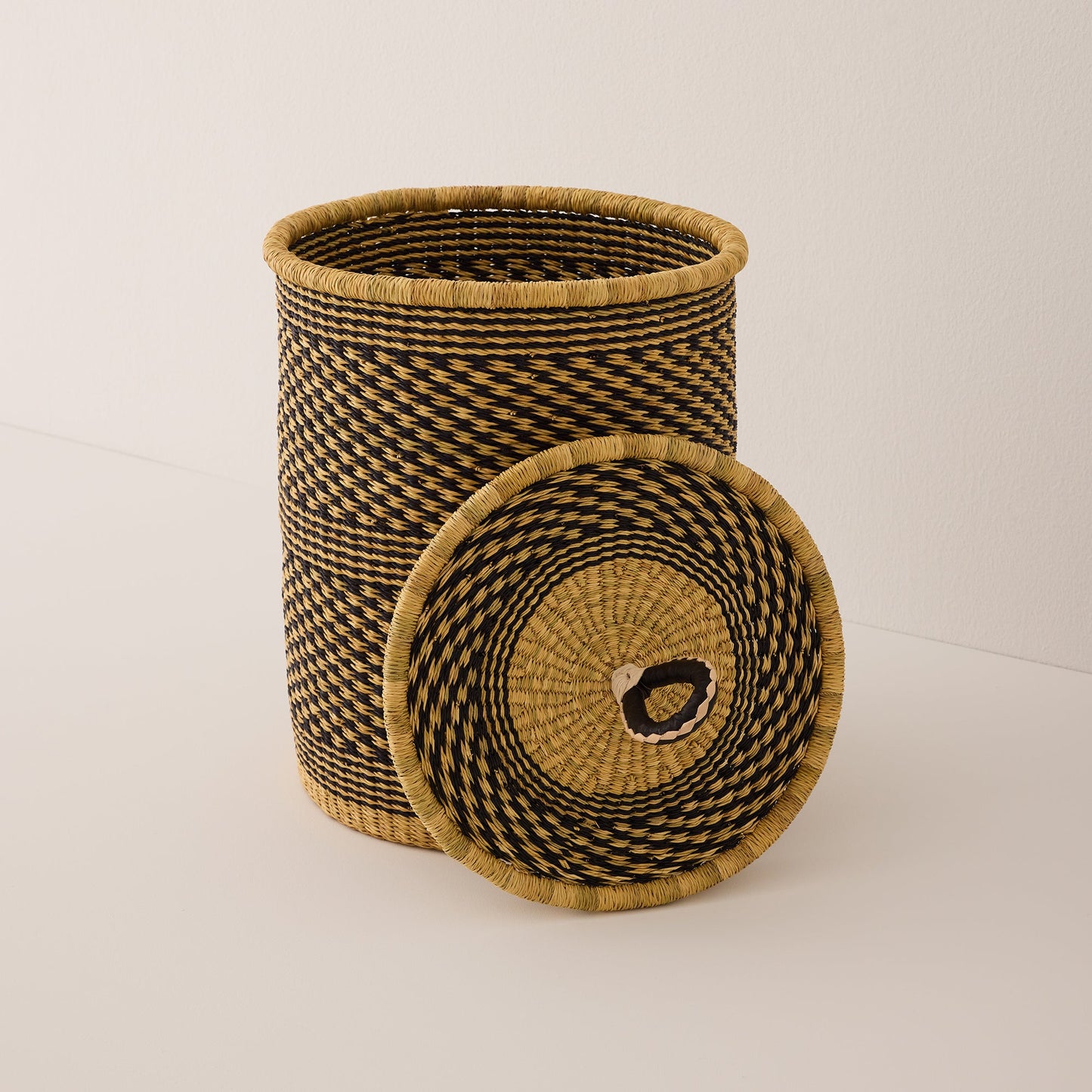 Small Storage Basket With Lid - Exclusive