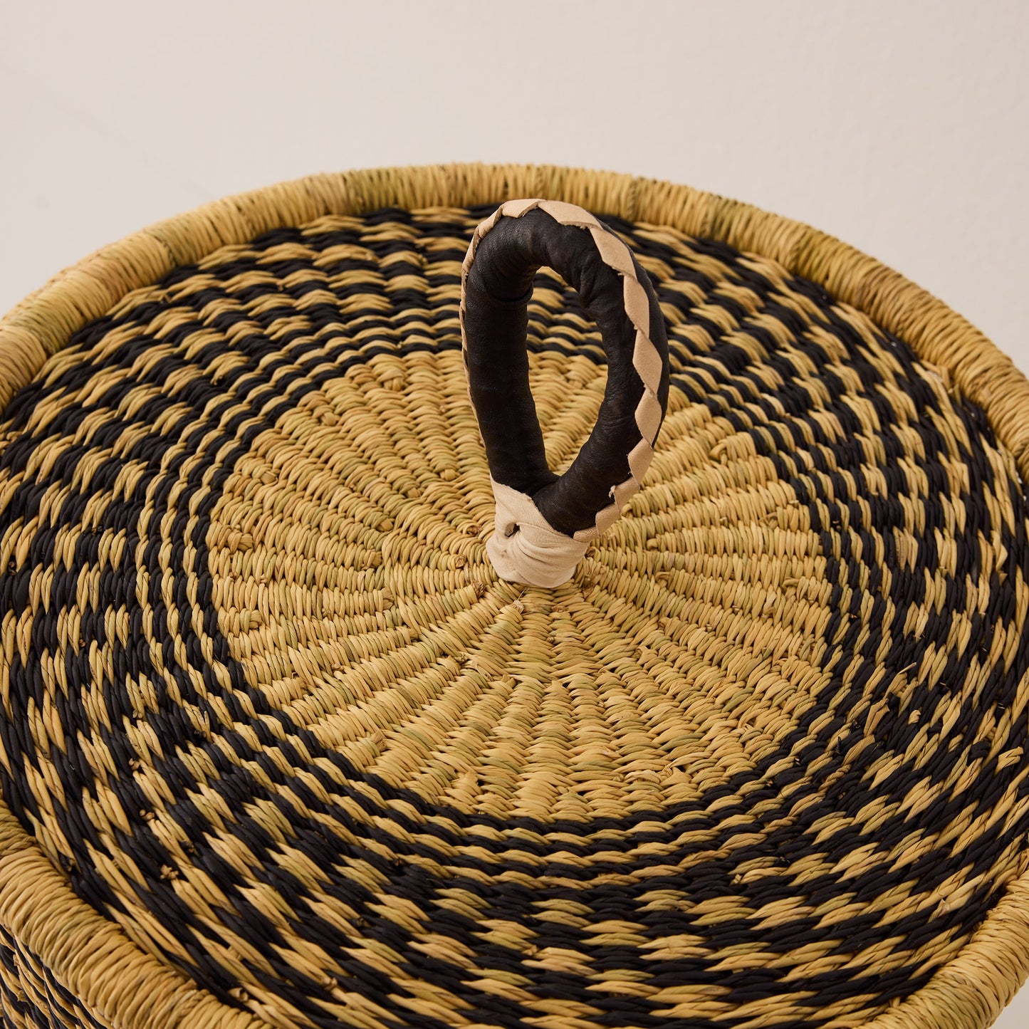 Small Storage Basket With Lid - Exclusive