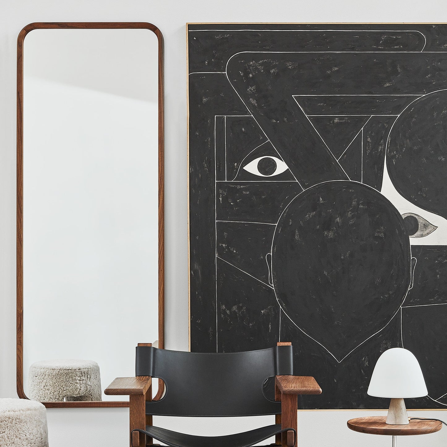 Silhouette Rectangular Mirror