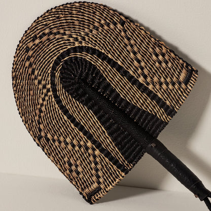 Bolga Woven Fan