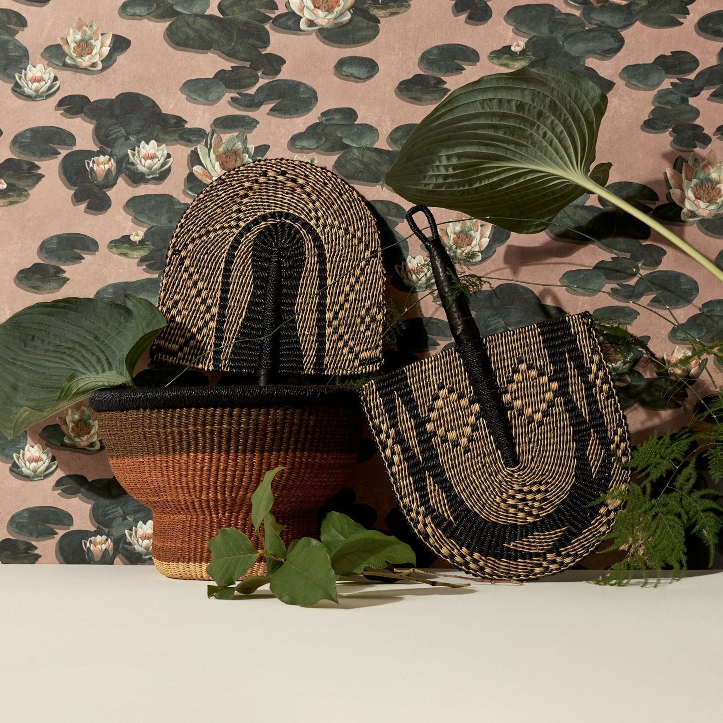 Bolga Woven Fan