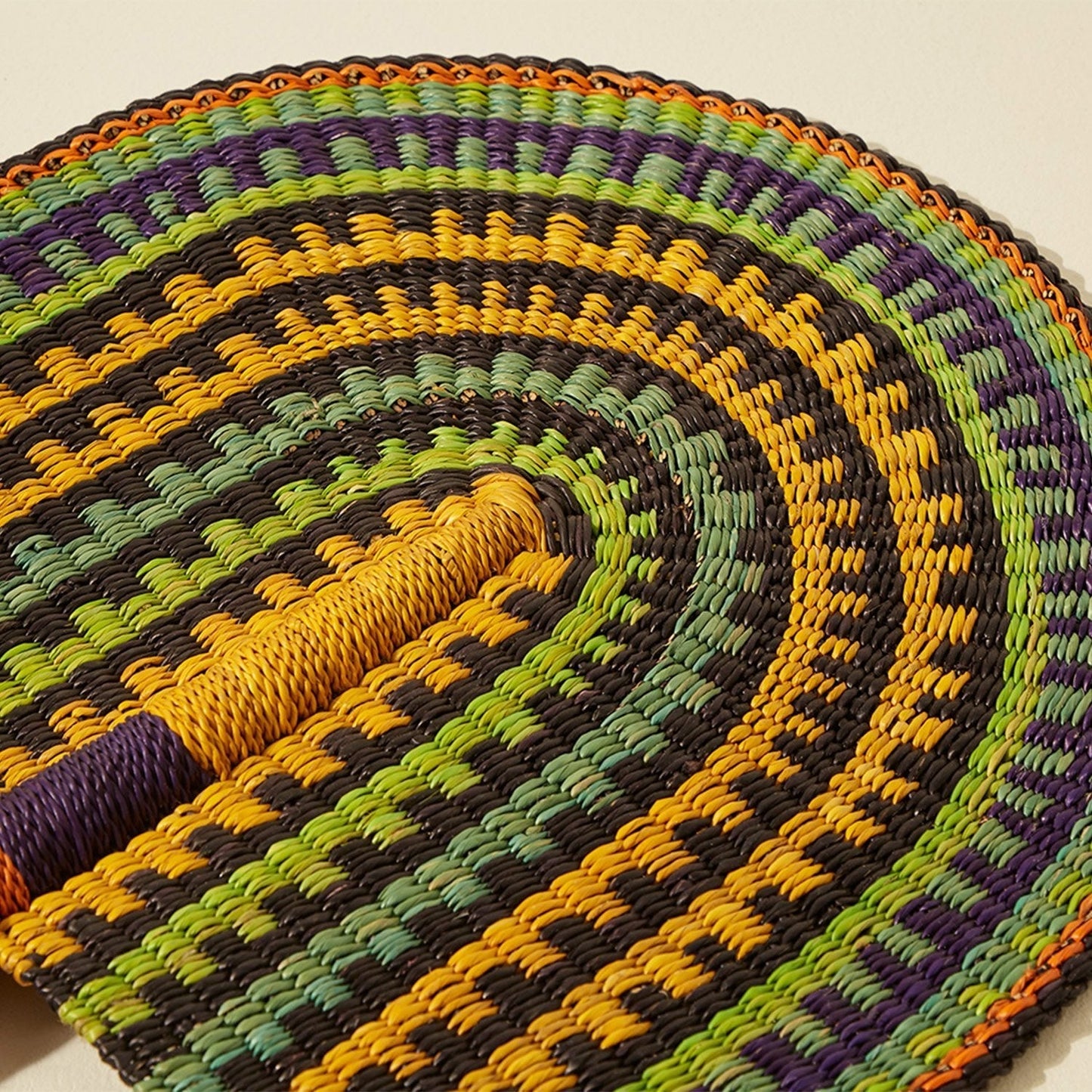 Bolga Woven Fan