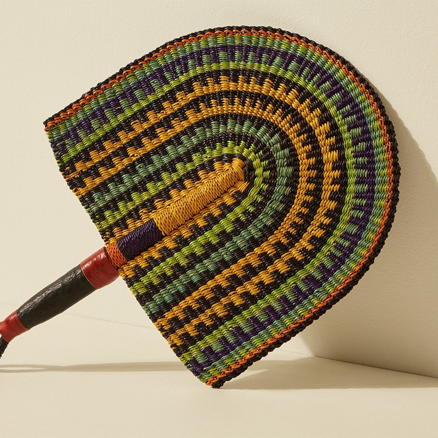 Bolga Woven Fan