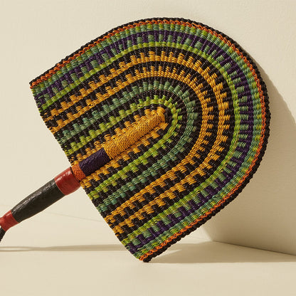 Bolga Woven Fan