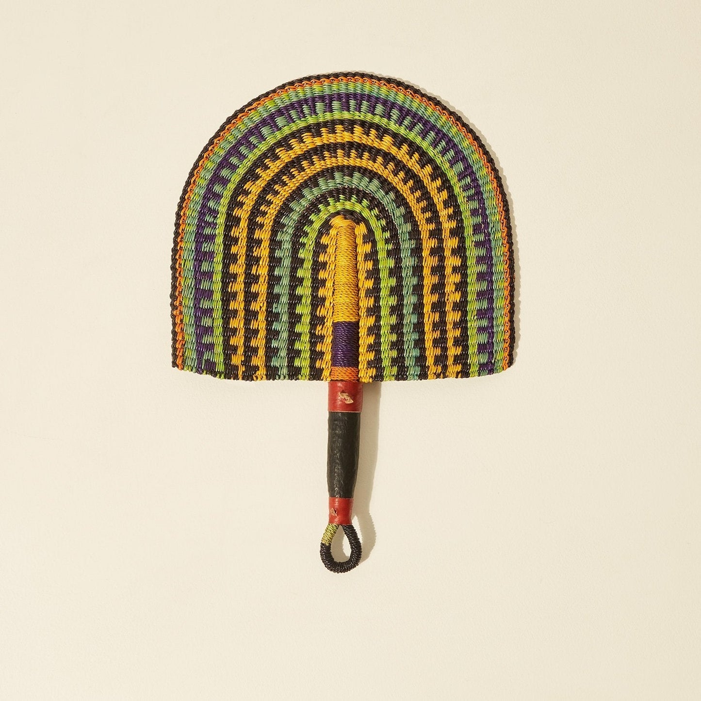 Bolga Woven Fan