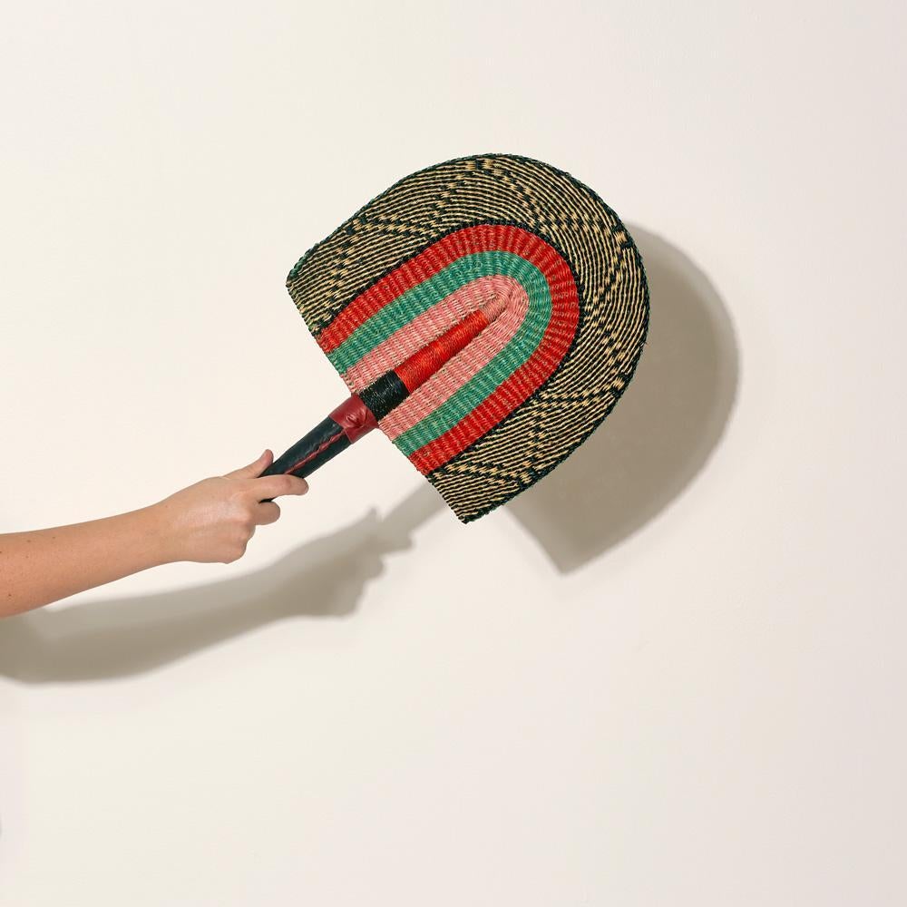 Bolga Woven Fan