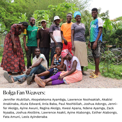 Bolga Woven Fan