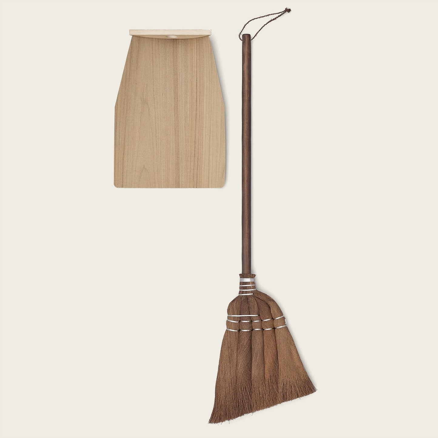 Broom with Short Japanese Cypress Broomstick
