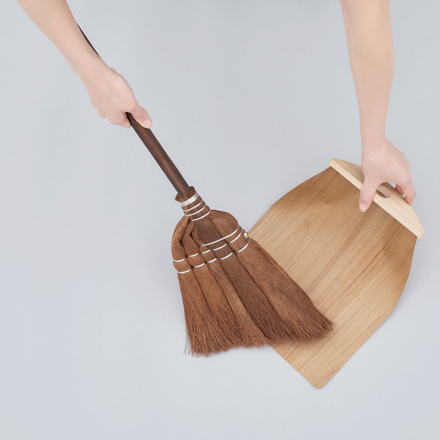 Broom with Short Japanese Cypress Broomstick