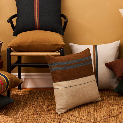 The Highland Stripe Square Cushion Cover