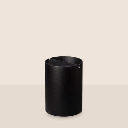 Wooden Waste Basket with Lid - Small
