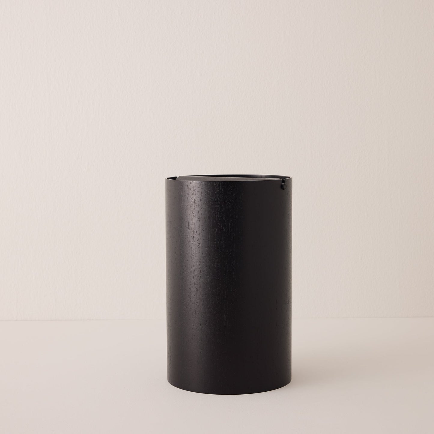 Wooden Waste Basket with Lid - Large