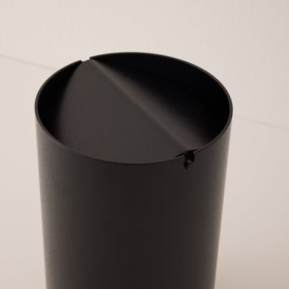Wooden Waste Basket with Lid - Large