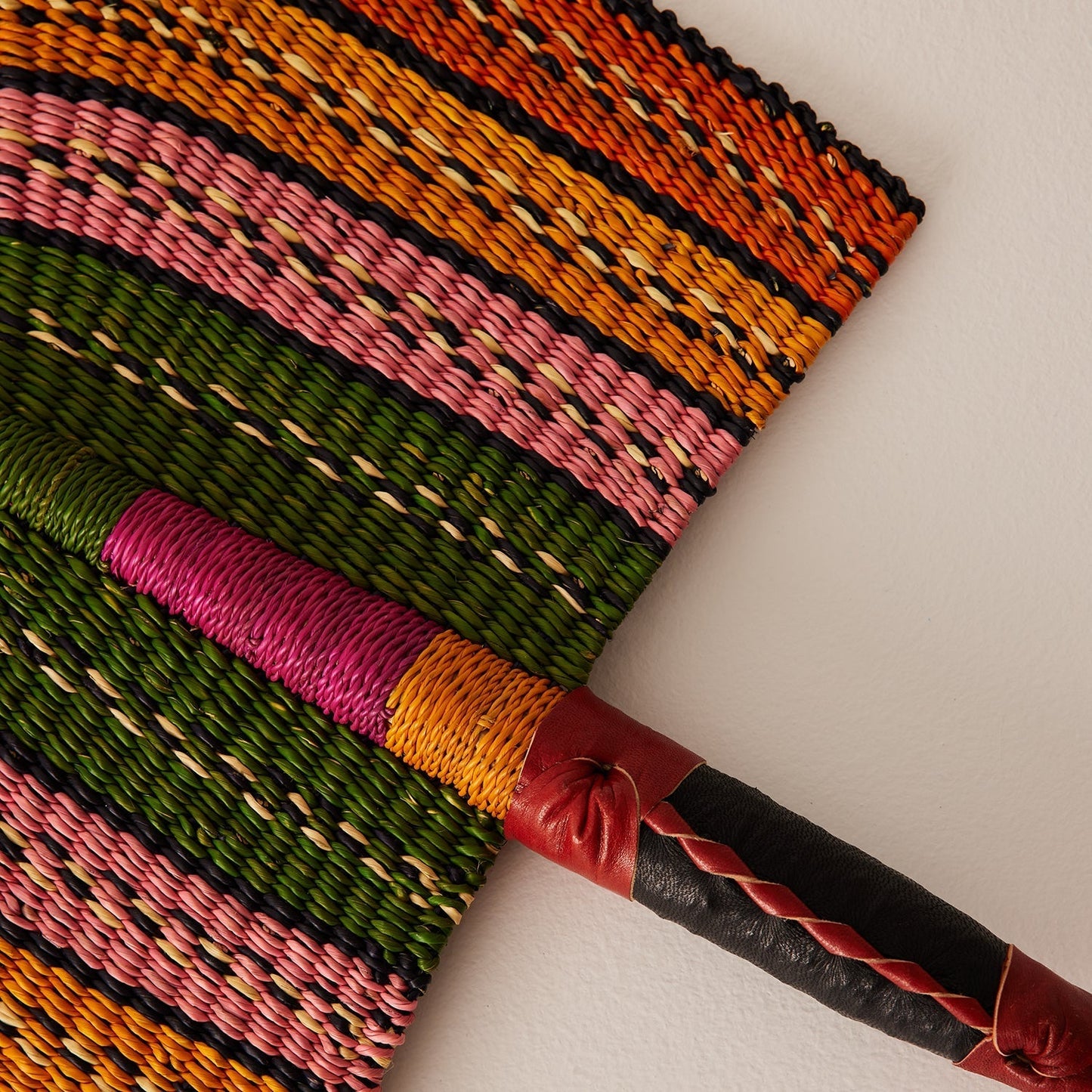Bolga Woven Fan