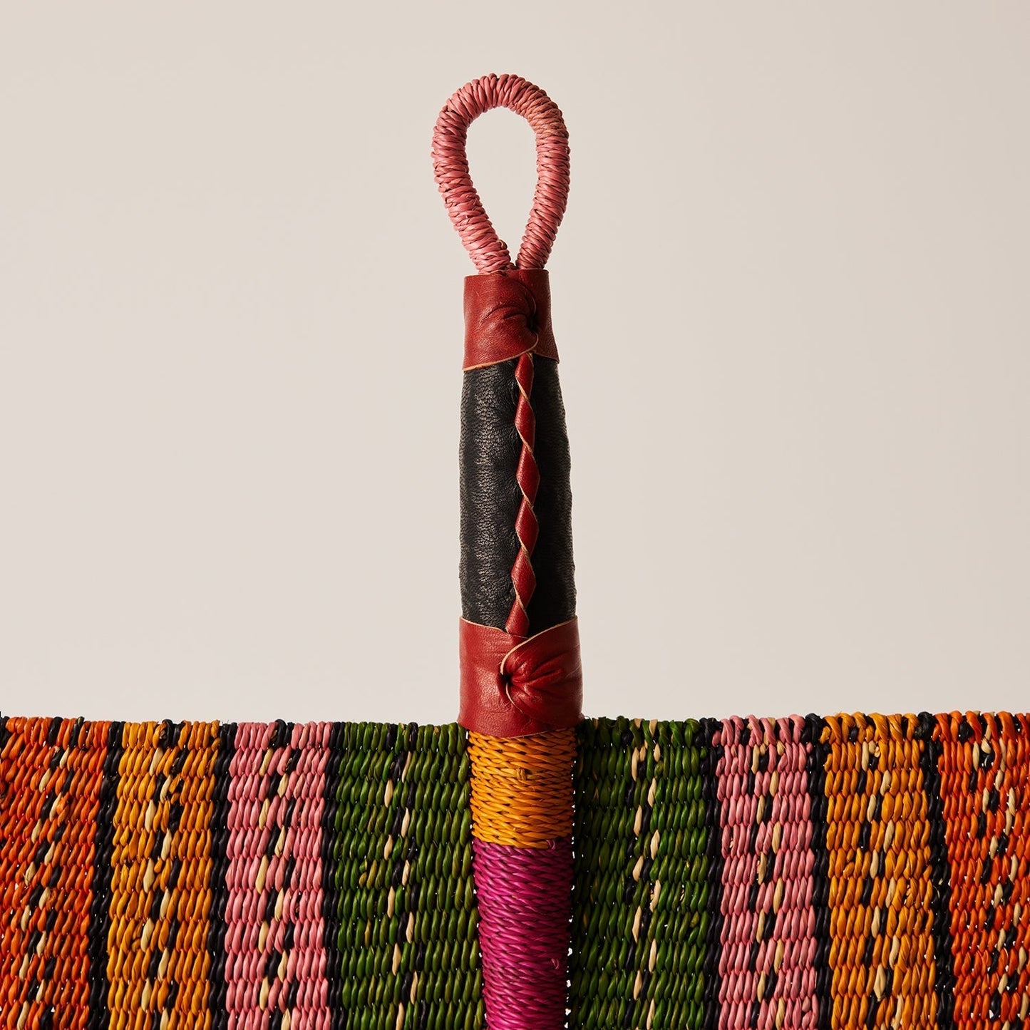 Bolga Woven Fan